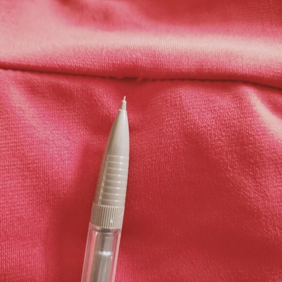 City Studio Sleeveless Bodycon Dress Sz 11 Red Ruched Side Slit Party Club - Picture 9 of 11